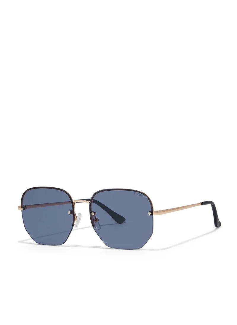 Blackout BlackOut Nina II, Unisex Hexagon Sunglasses with UV400 Protection