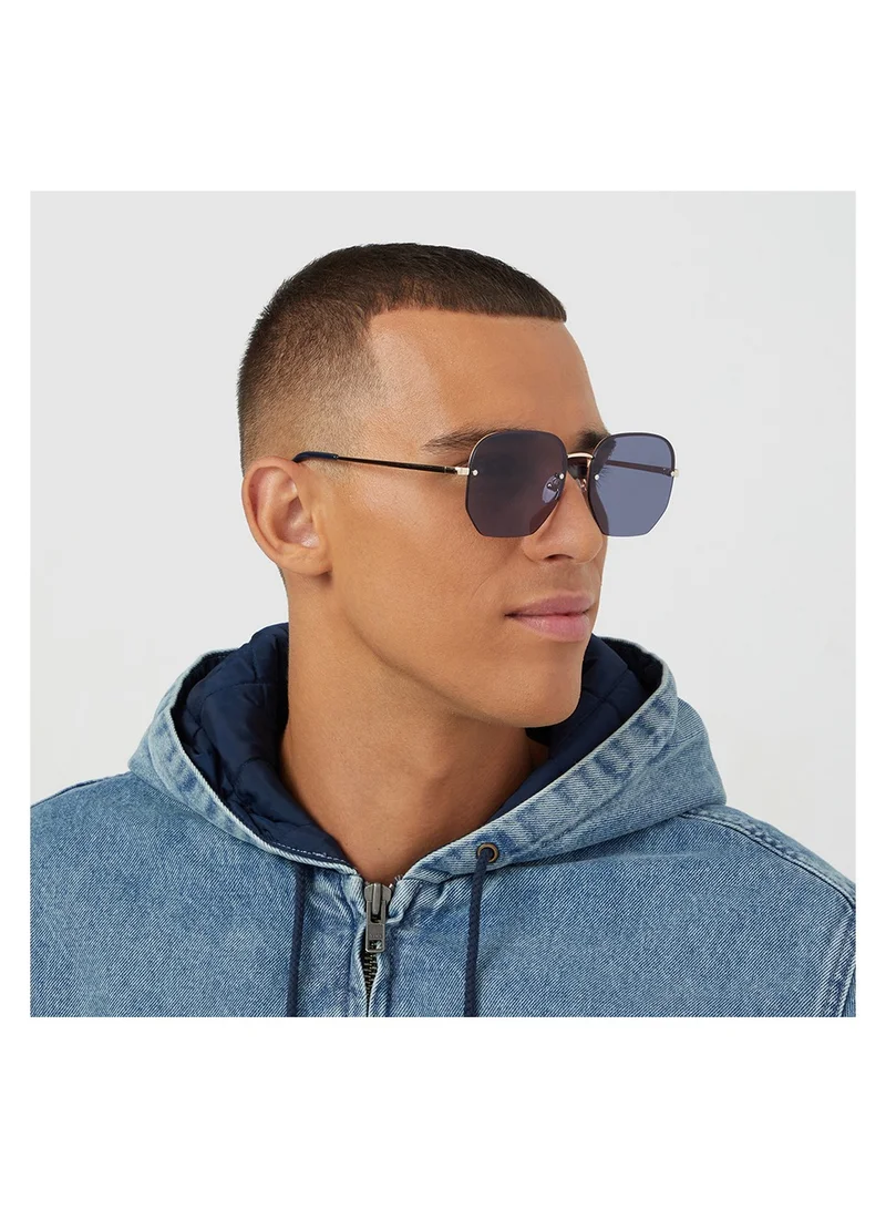 Blackout BlackOut Nina II, Unisex Hexagon Sunglasses with UV400 Protection