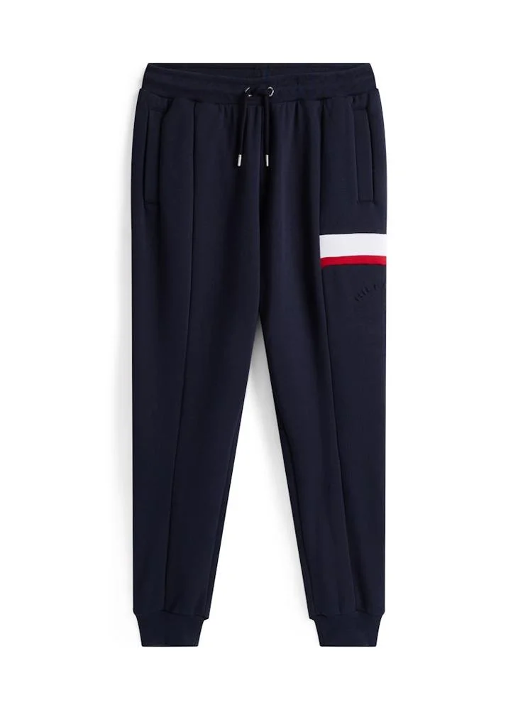 TOMMY HILFIGER Colour-Blocked Fleece Cuffed Joggers