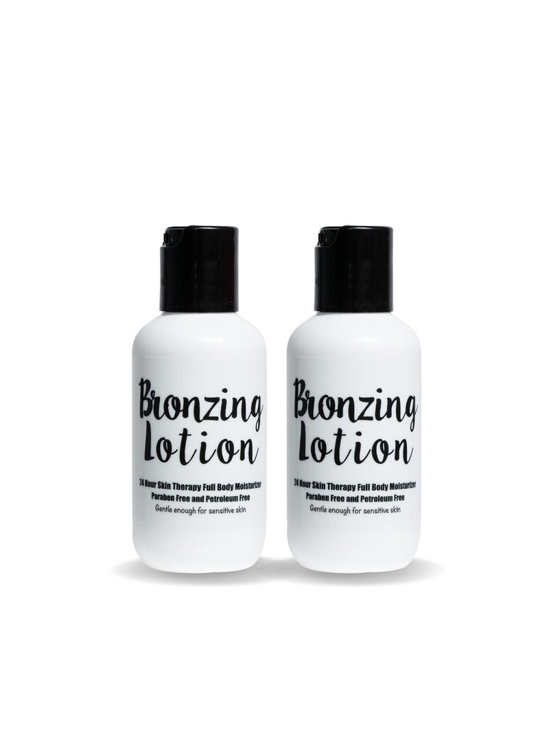 The Lotion Company The Lotion Company 24 Hour Skin Therapy Lotion with Bronzer Vanilla Bean 2 Count 