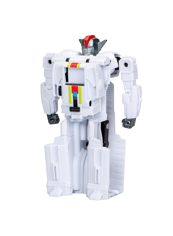 TRANSFORMERS One Cog Changer Wheeljack 4 Inch Robot Action Figure Interactive Toys For Boys And Girls Ages 6 And Up - Image 1