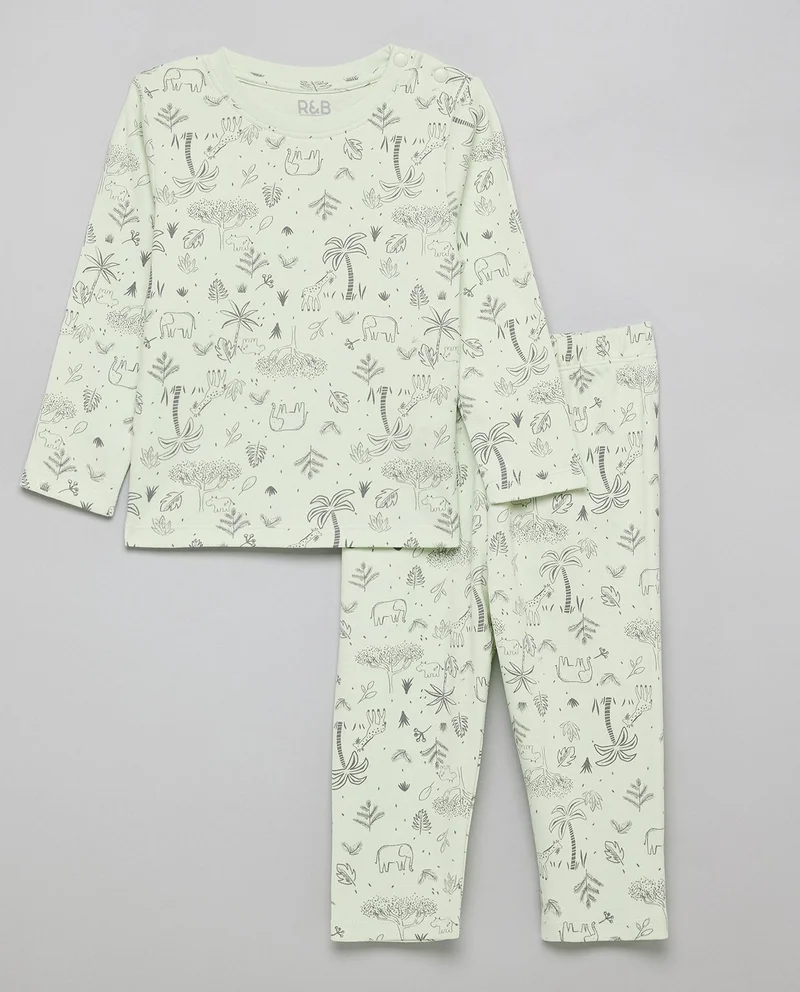 R&b Printed Clothing Set