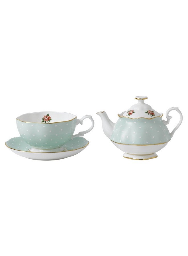 Royal Albert Polka Rose Tea For One - Image 2