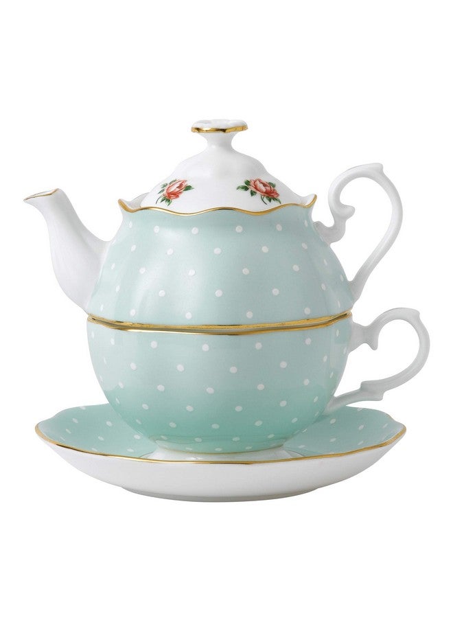 Royal Albert Polka Rose Tea For One - Image 1
