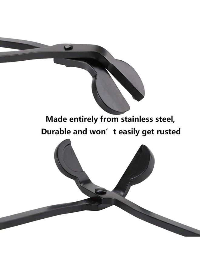 NIBEMINENT 2-Piece Wick Trimmer Candle Cutter Black - Image 4