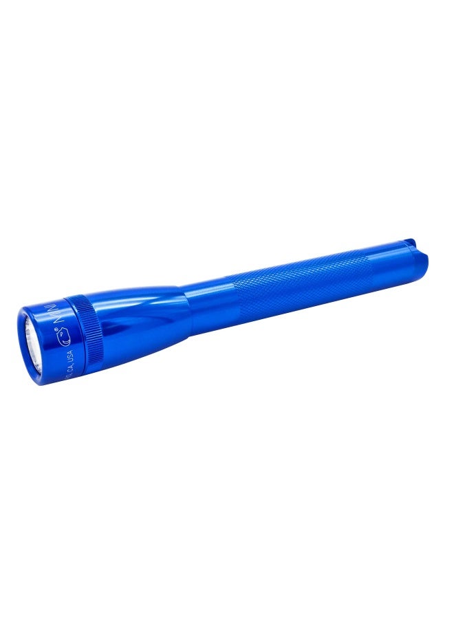 Maglite Mini Led 2 Cell Aa Flashlight With Holster Blue - Image 2