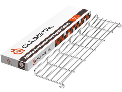 QuliMetal Stainless Steel Grill Warming Rack for Weber Genesis II 300 Series Gas Grills Genesis II E310 II E315 II E330 II E335 II S310 II S335 Series Replacement Parts for Weber 66044