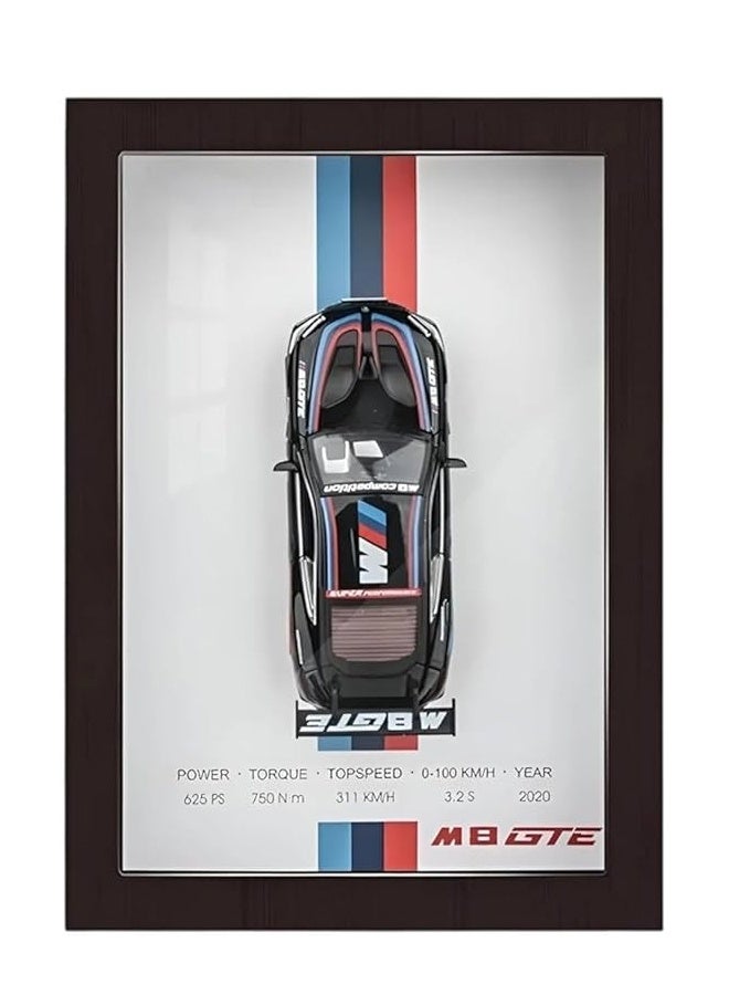 LITTLE ROCKZ Miniauto Diecast Car Frame Version Alloy Metal Sports Car Model Simulation 3D Racing Car Hanging Collection Decorative Kids Gifts - Image 1