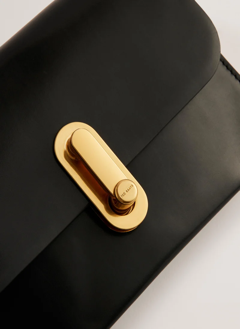 تيد بيكر Flap Over Chain Detailed Crossbody