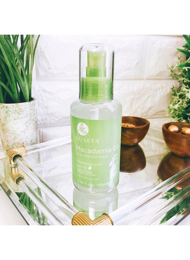 Luseta Macadamia Oil Hair Moisture Serum 3.38oz - Image 2