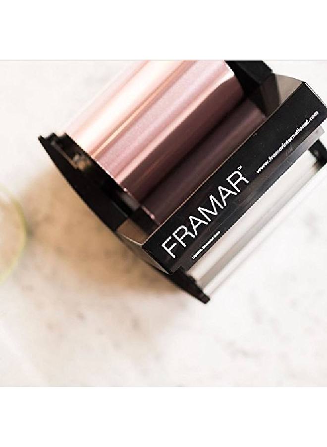 framar Rosé All Day Aluminum Foil Roll Hair Foils For Highlighting Medium 1600 Ft - Image 5