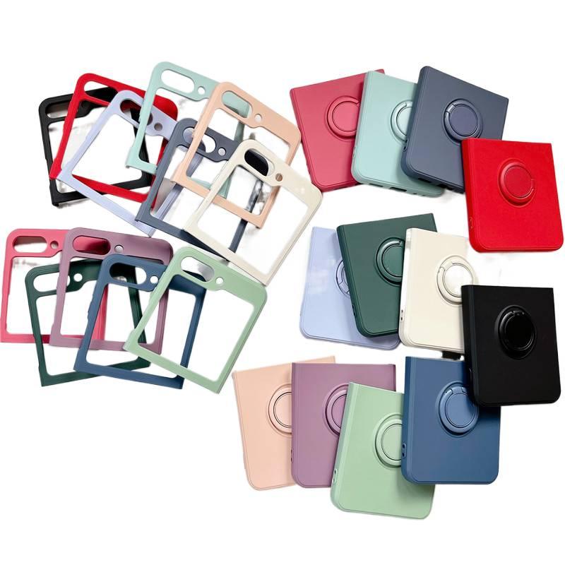 Protective Case | Lilac Silicone | Shockproof Cover for Samsung Galaxy Z Flip 6 - Image 3