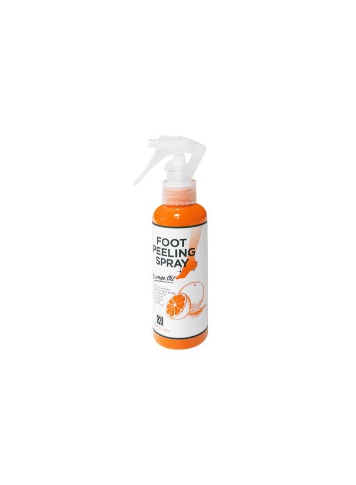 BLOOMING TIME Foot Peeling Spray Natural Orange Essence, Pedicure Hands Dead Skin, Exfoliating Foot Moisturizing Hydrating Nourish Peel off Spray, Quickly Remove Dead Skin and Calluses on Feet - Image 3