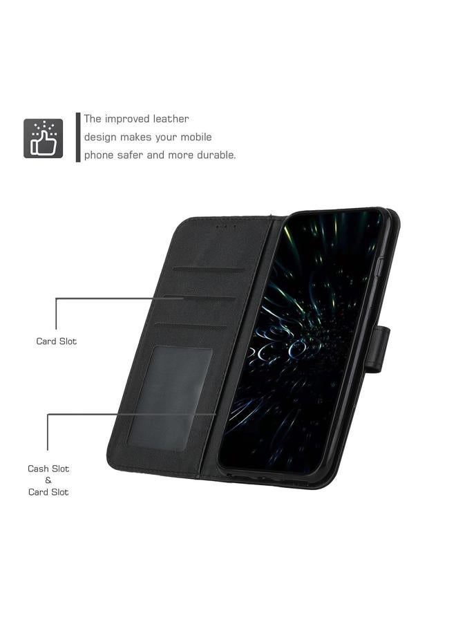 اس-توب جراب لهاتف Motorola Moto G Power 2022 مصنوع من جلد العجل ومشبك مخيط - Image 4