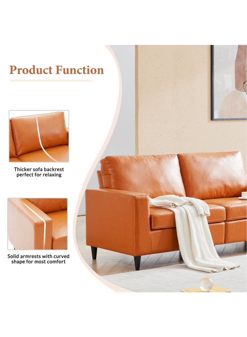 Karnak Berlin 3 Seater Sofa – Orange - Image 3