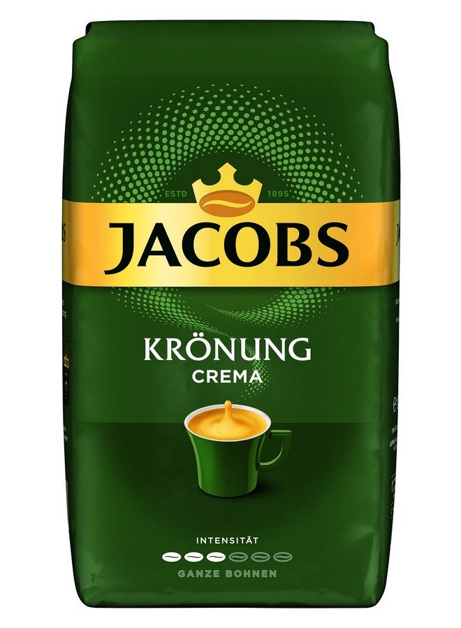 Jacobs Kronung Crema Whole Bean Coffee 1000 Gram / 35.2 Ounce (Pack of 1)