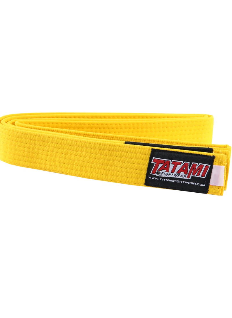 Tatami Fightwear - Kids Rank Belt Yellow M2 - Image 1