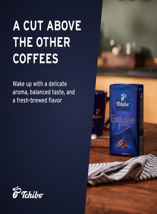 Tchibo Exclusive Coffee, Premium Ground, 8.8-Ounce Vacuum Packs (Pack of 4) - Image 2
