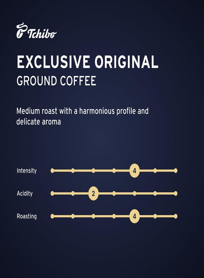 Tchibo Exclusive Coffee, Premium Ground, 8.8-Ounce Vacuum Packs (Pack of 4) - Image 3