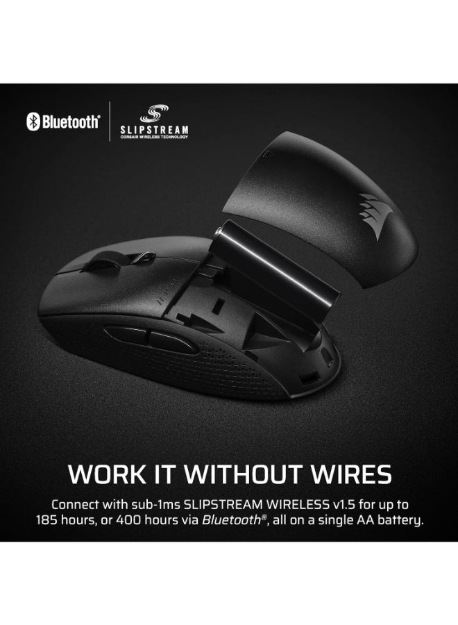 كورسير ماوس الألعاب CORSAIR M55، سلكي، 16000 DPI، غطاء أسود (CH-930F000-AP) - Image 5