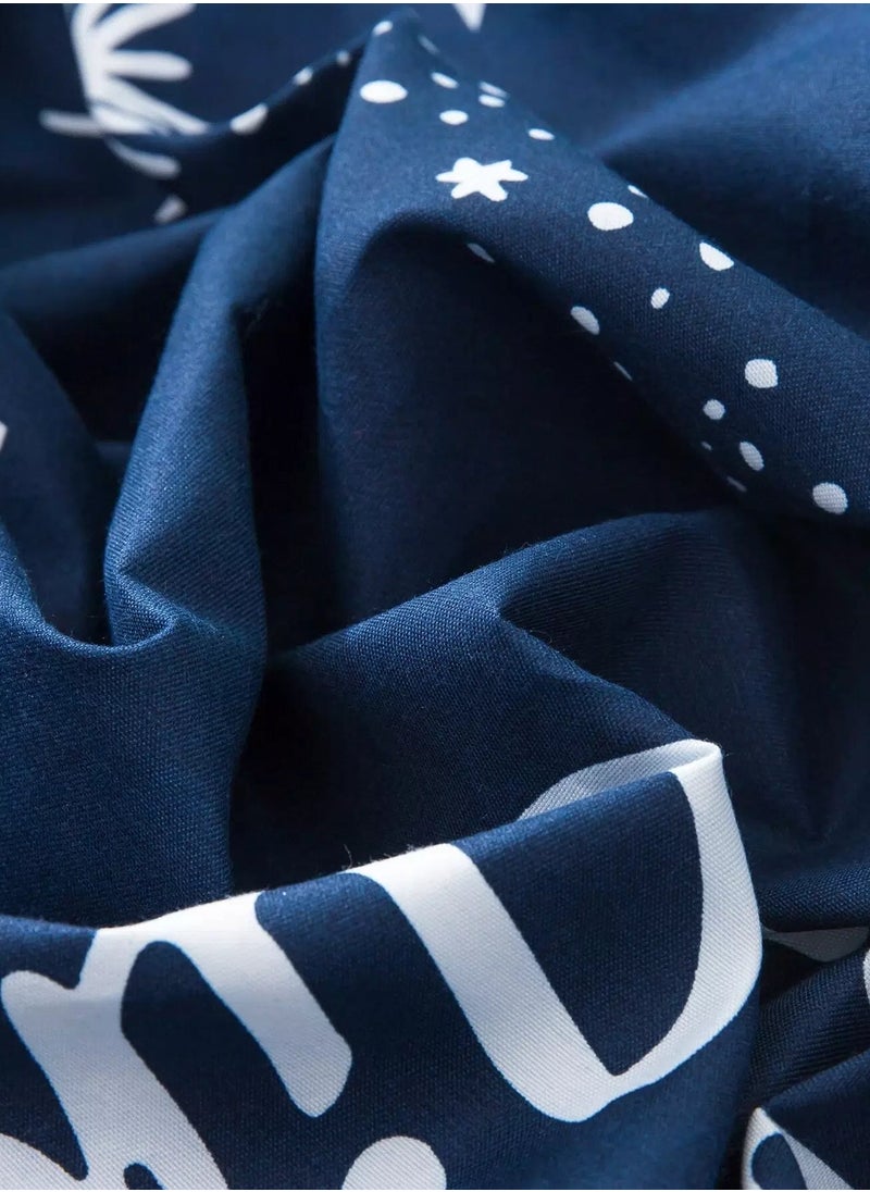 Generic Moon Print Fitted Sheet  - Image 2