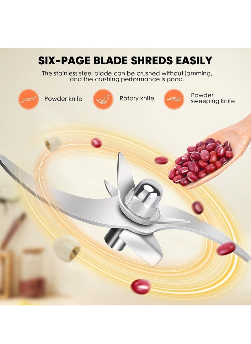 Denx 1200W Electric Comminutor Grinder Capacity 200G, Speed 28000R/Min, Using For Grinding Coffee/Beans/Spices/Grains/Herbs/Nuts, Suitable For Home/Restaurant/Hotels, Dx3221 - Image 3