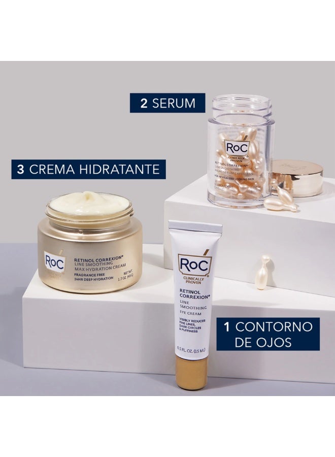 روك كريم روك ريتينول كوريكسون لتنعيم خطوط العين، ريتينول متقدم، 15 مل - Image 3
