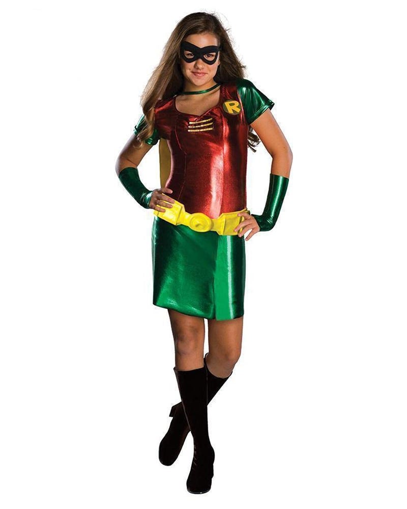 Rubies DC Teen Titans: Robin Costume for Teens by Rubies, Girl's Medium - Image 1