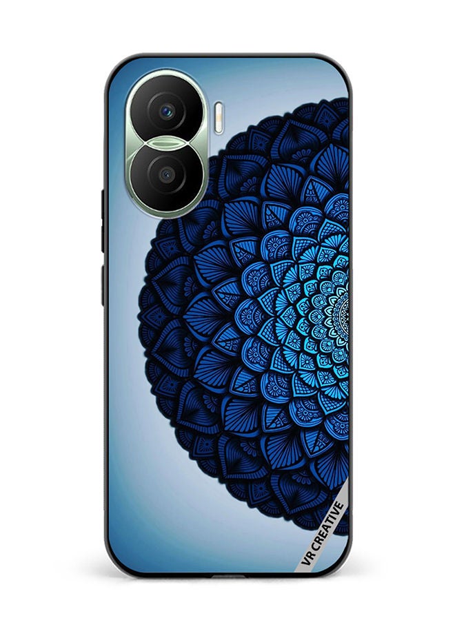 VR CREATIVE Protective Case Cover For Honor Play7T Pro Flower Design Multicolour - Image 1