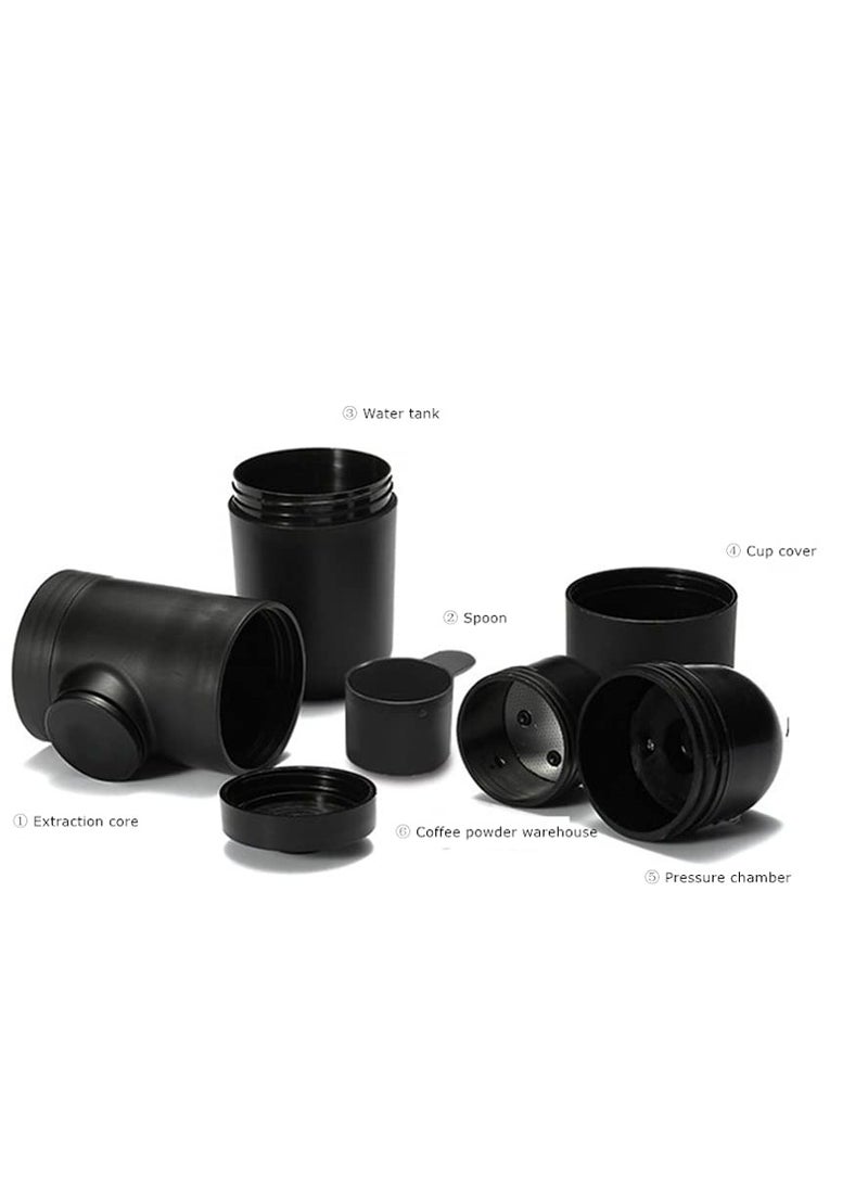Mini Coffee Machine Portable Coffee Maker Manual Espresso Maker for Home Outdoor Travel - Image 5