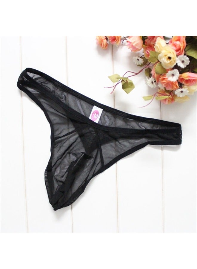 2 Pcs Men Briefs Set wear Comfortable Underwear Anti-bacterial Breathable Waist Body Shaper Underpants Panty Slimming Elastic Nightly Honeymoon Evening Hot Wear Dresses Gift For Husband  - Image 4