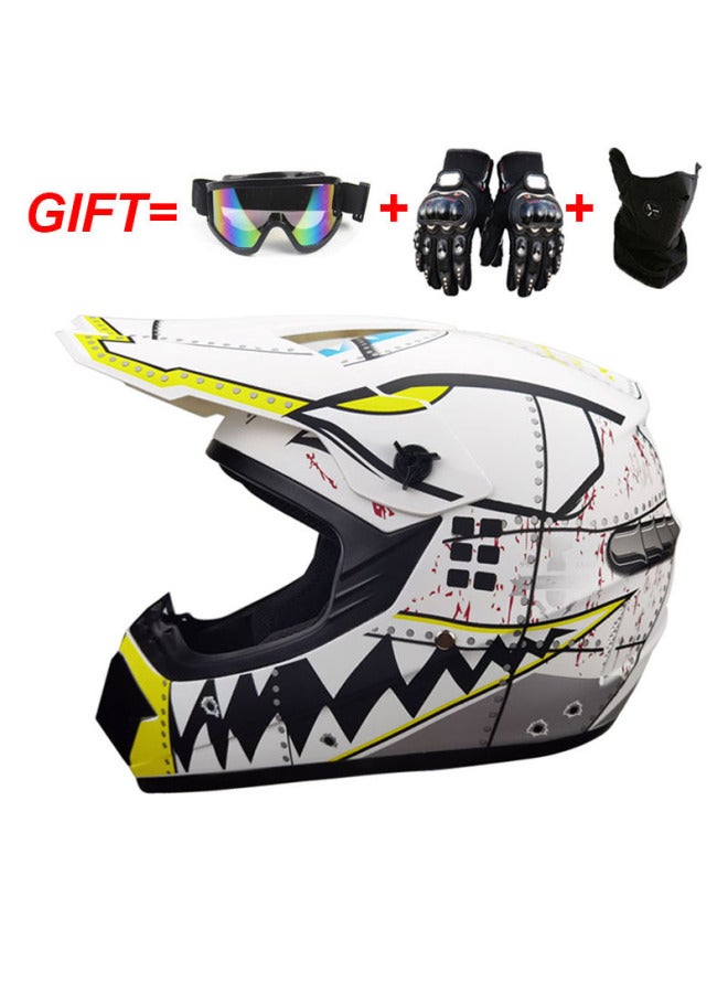 ABS Motorcycle Off-Road Half Helmet – Four Seasons – Small