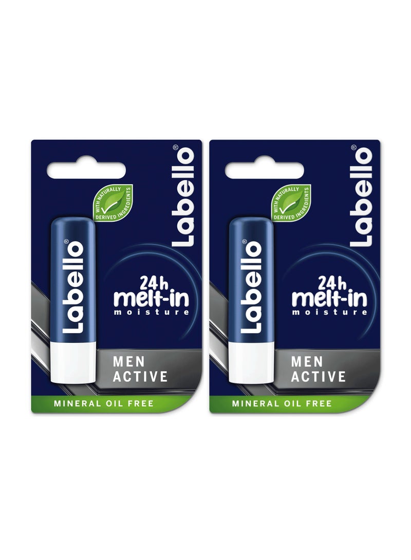 Labello بلسم الشفاه المرطب - عبوة من 2 - Image 1