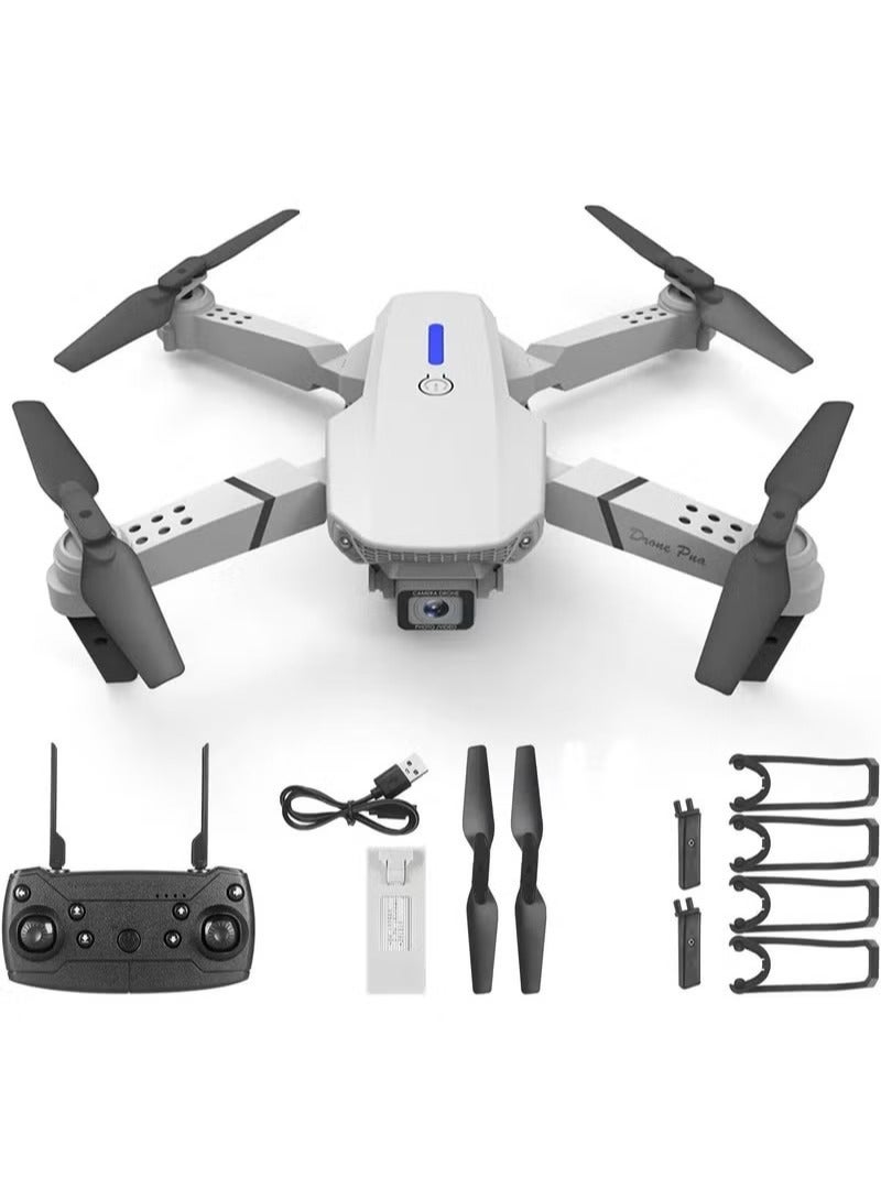 E99 PRO Drone E88 Professional HD Dual Camera Automatic Obstacle Avoidance Foldable Height Keep Mini Helicopter - Image 2