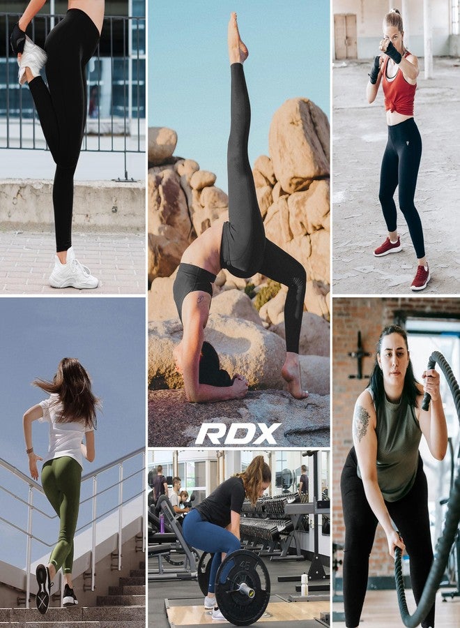 RDX Sauna Leggings for Women, REACH Compliant OEKO TEX 100 Certified, Compression Sweat Pants for Tummy Control, High Waist - Image 4