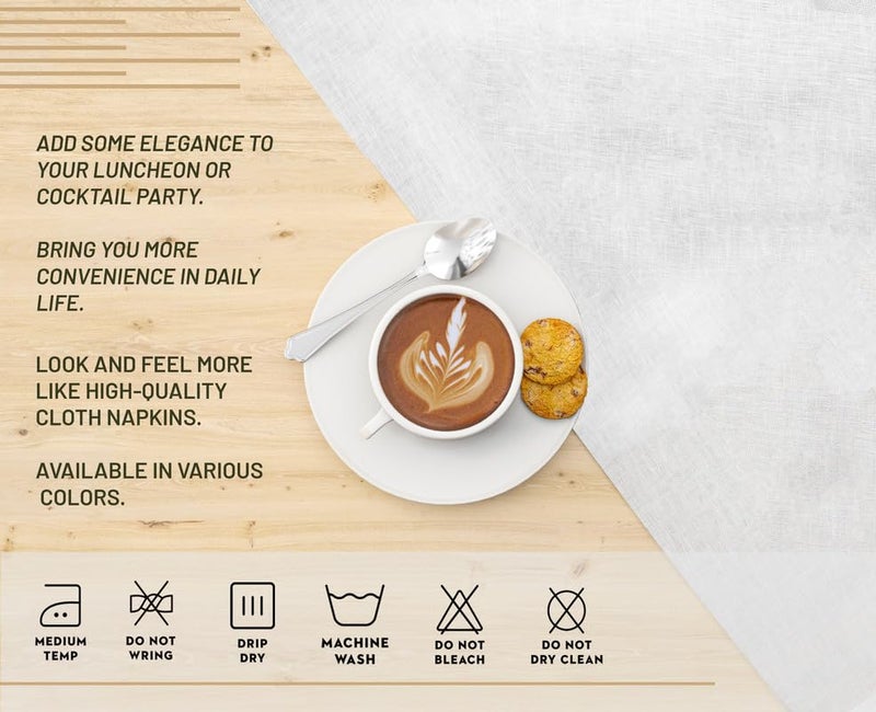 Cloud fino Pure Linen Tea Towel 14x22 Set of 6 100 French Flax Stone Washed for Softness and Durability Handcrafted 100 Natural Linen Tea Towel for Kitchen DinningMidnight Blue - Image 5