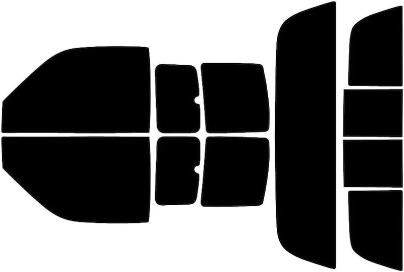 Rvinyl Rtint Window Tint Kit for Dodge Ram 1994-2001 - Complete Precut Kit - 5% - Image 2