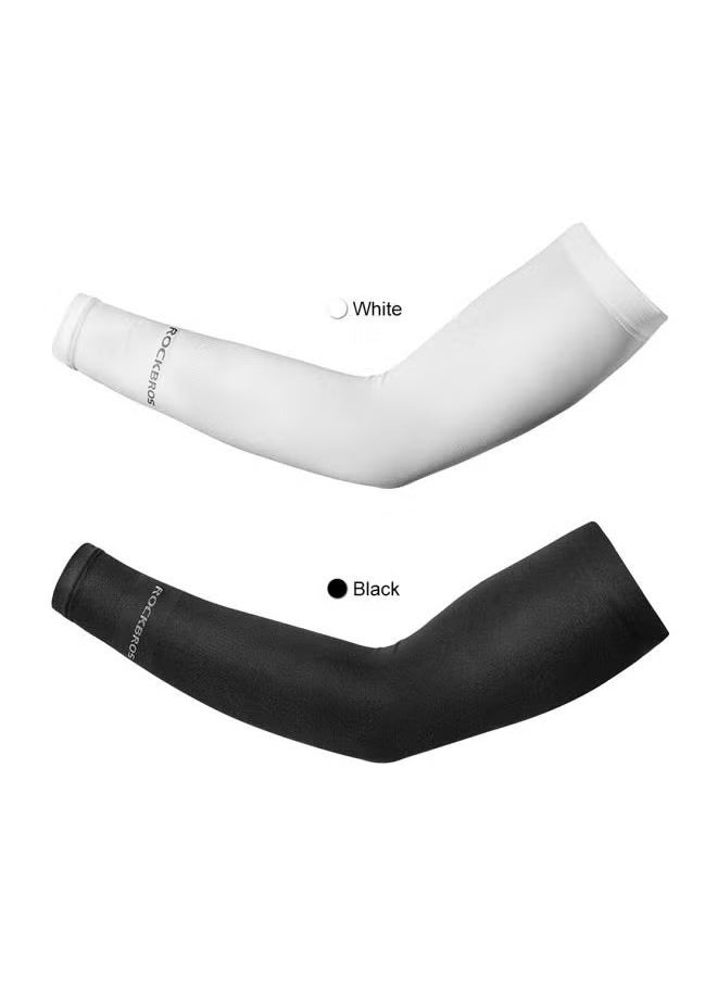 Rockbros - 4 Pairs Of Cooling Arm Sleeves,Outdoor UV Sun Protection Arm Sleeves - Cooling Compression Arm Sleeve - Sports & UV Arm Sleeves for Men & Women for Basketball Golf Football，4 Pairs - Image 1