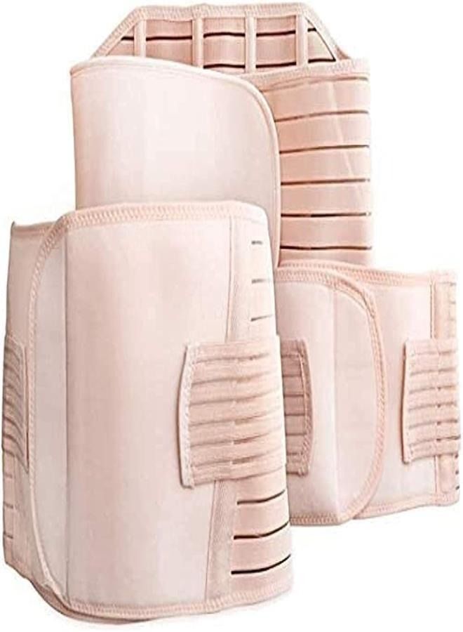 3 In 1 Postpartum Girdle Support Recovery Belly Band Corset Wrap Body Shaper For After Birth Postnatal C-Section Waist Pelvis Shapewear Wrap Girdle Support Band Belt Body Shaper (XXL) - Image 1