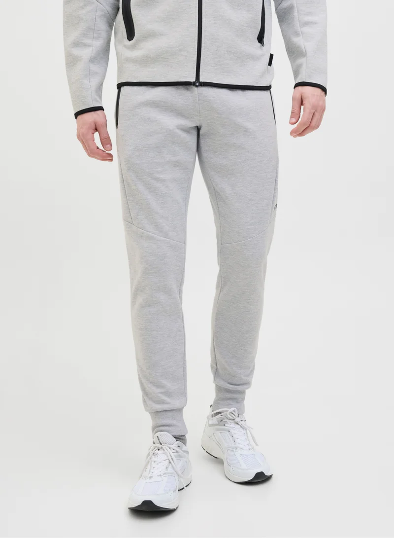 JACK & JONES Logo Drawstring Sweatpants