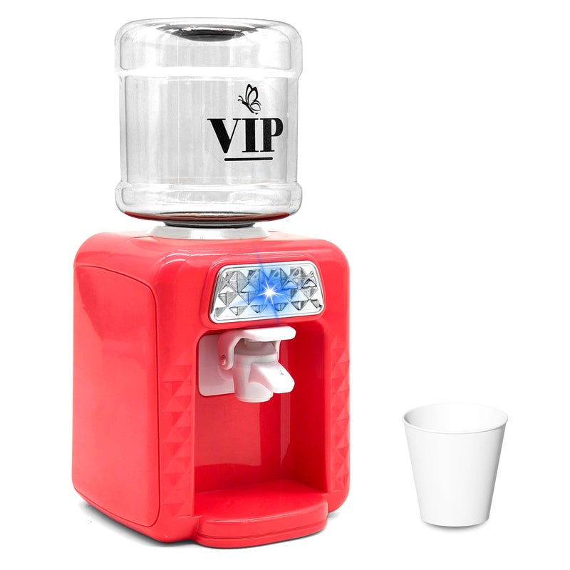 VGRASSP Mini Water Dispenser Toy for Kids with Lights and Water Sound Effects - Portable Pretend Play Set with Real Water Flow for Boys and Girls - Color As Per Stock - Image 5