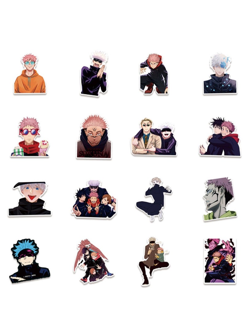 50 قطعة من ملصقات الرسوم المتحركة المقاومة للماء لأجهزة الكمبيوتر المحمول - Image 4