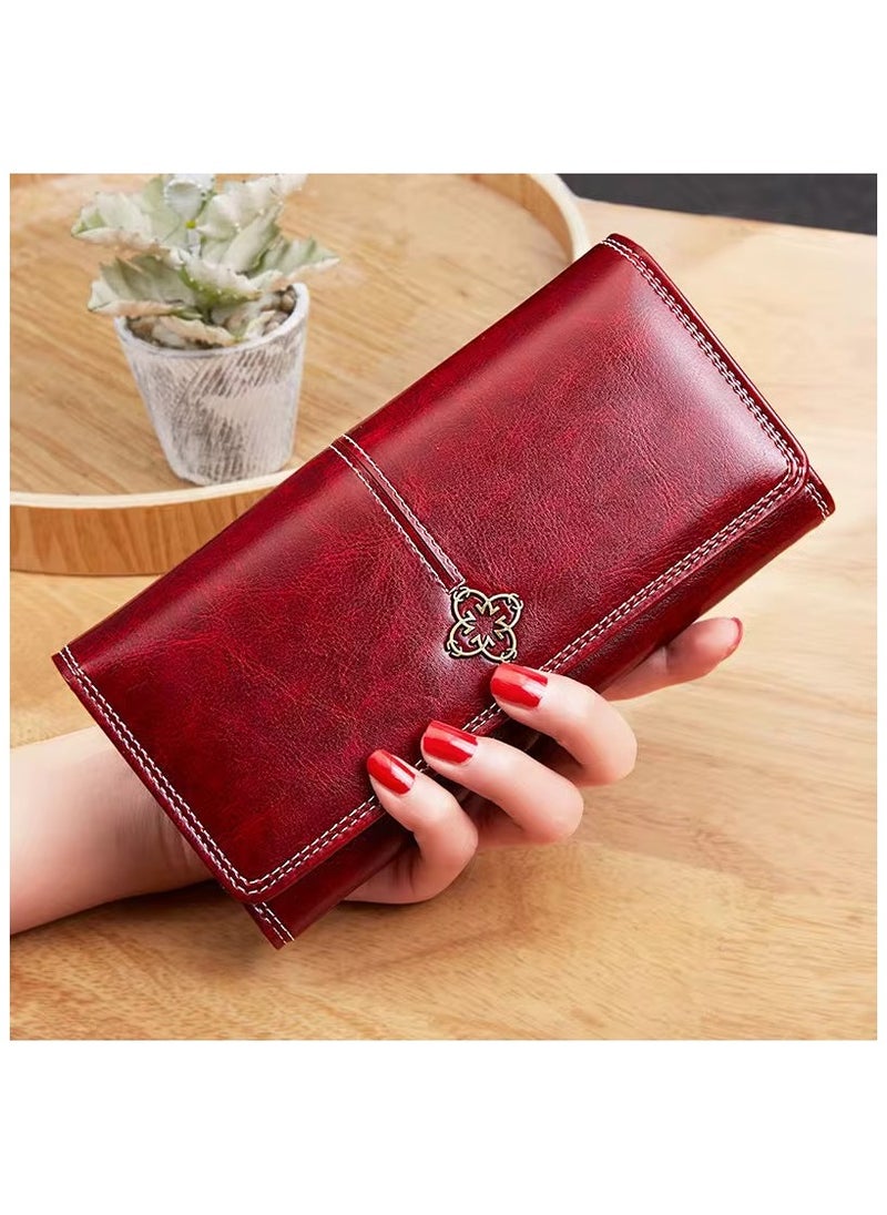 Beauenty Women Wallet Premium Stylish Wallet For Women Elegant Clutch Purse With Card Holder  - Image 1