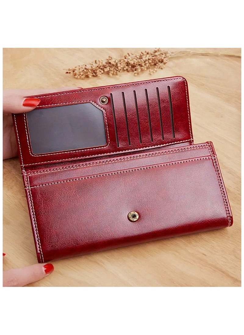 Beauenty Women Wallet Premium Stylish Wallet For Women Elegant Clutch Purse With Card Holder  - Image 2