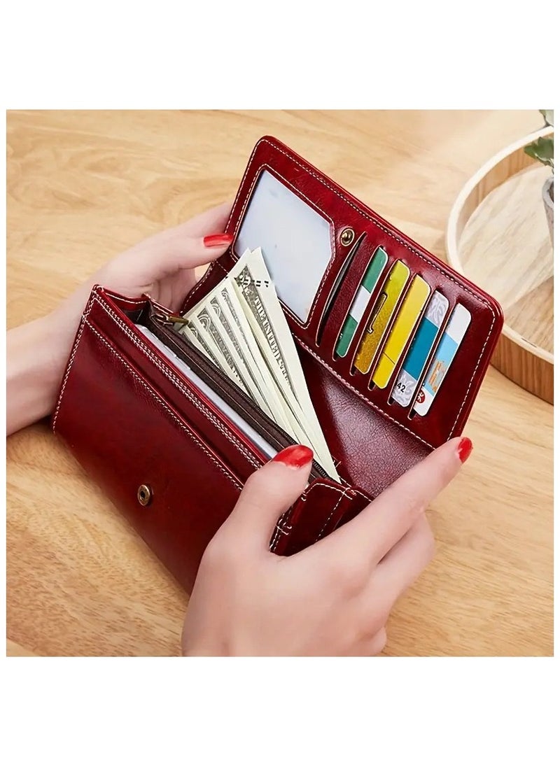 Beauenty Women Wallet Premium Stylish Wallet For Women Elegant Clutch Purse With Card Holder  - Image 5