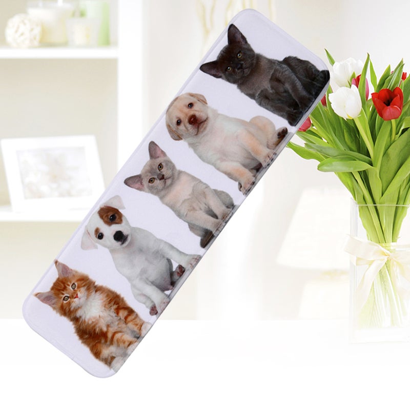 10 pcs Non- Stair Carpet Treads Washable Stair Tread Mat with Adhesive Tape and Rubber Backing(Pattern 21) - Image 4