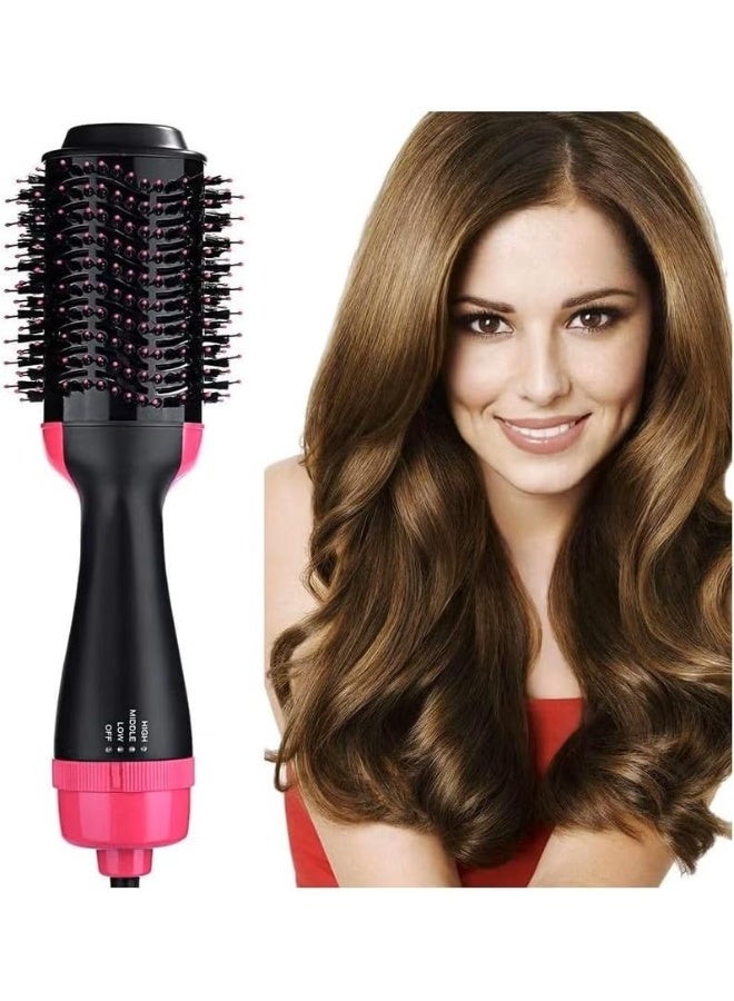 JAMAKY Jamaki 1200W Hair Dryer and Brush, 3-in-1 for Drying, Straightening, Smoothing, and Perfect Styling, 3 Easy Control Levels - PC50001 - Image 3