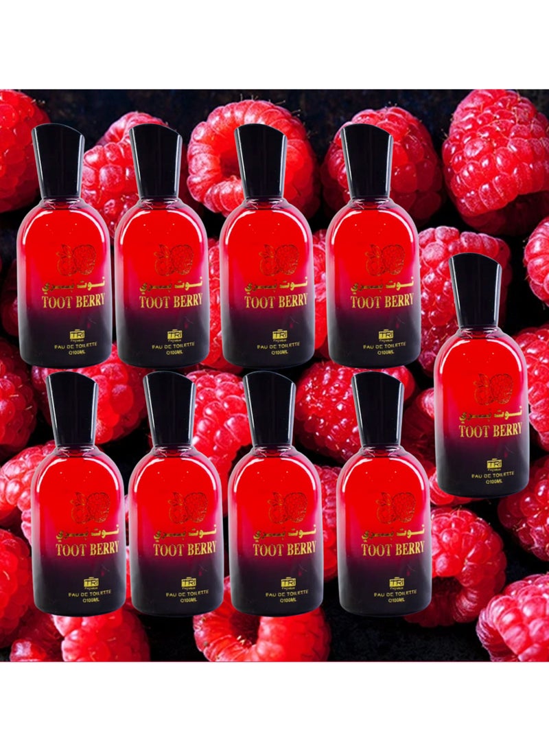 تي أر آي 9 قطع عطر توت بري 100 مل EDT - Image 1