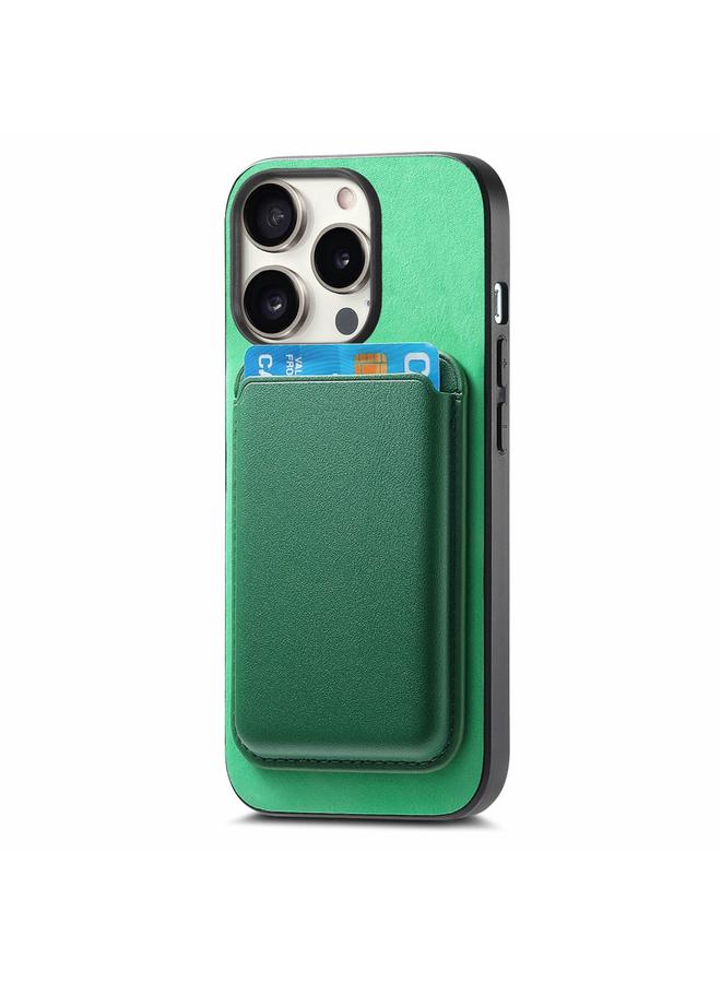 اس-توب جراب لهاتف iPhone 13 Pro Retro Magsafe Card Bag غطاء خلفي من البولي يوريثان جراب هاتف - Image 2