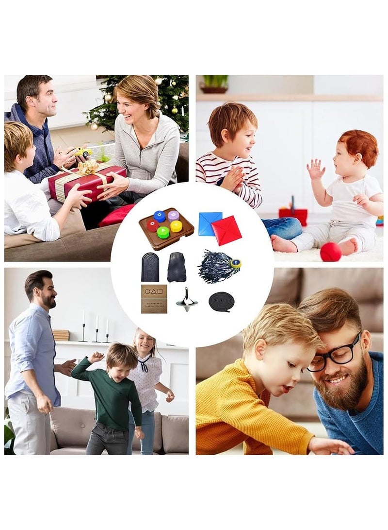 15-Piece Gonggi Stones Set – Traditional Korean Gonggi Game for Kids & Adults – Folk Game, Carnival, Family & Group Activities – Includes Mahjong-Style Play Stones  - Image 5